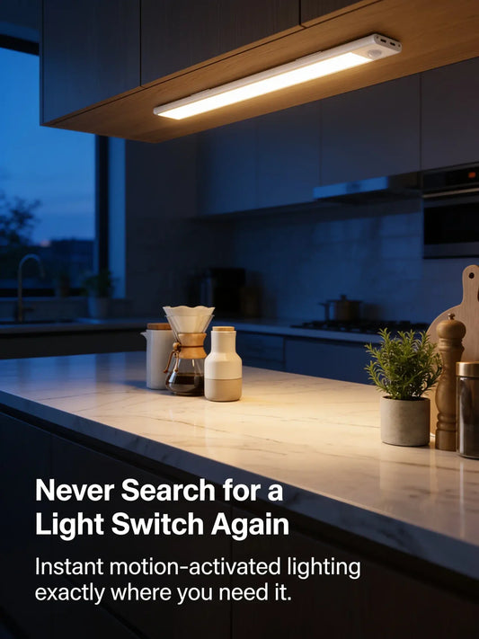 LumenArk™ HaloLight Pro — Never Search for a Light Switch Again