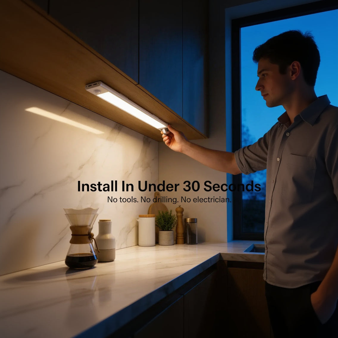LumenArk™ HaloLight Pro — Never Search for a Light Switch Again