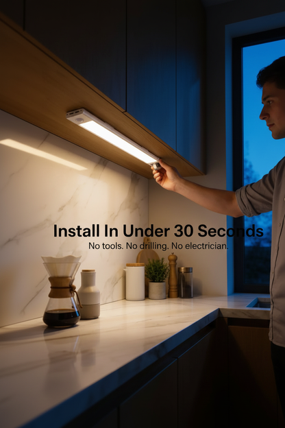Install In Under 30 Seconds